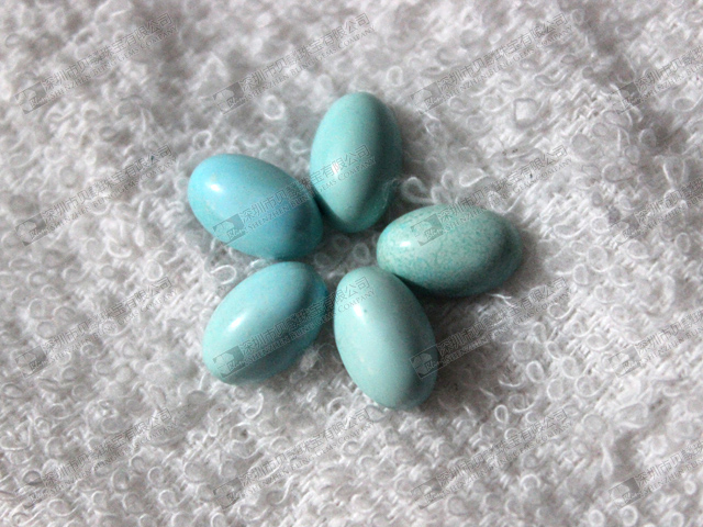 Natural Turquoise,7x11mm oval cabochons/松石 « Bling gems Co ...