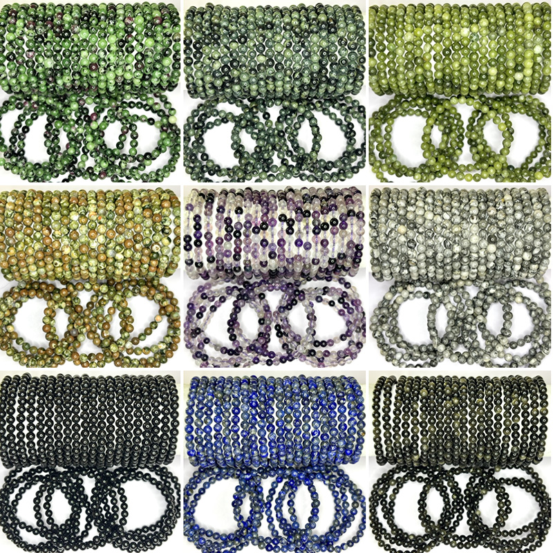 6mm beaded bracelets