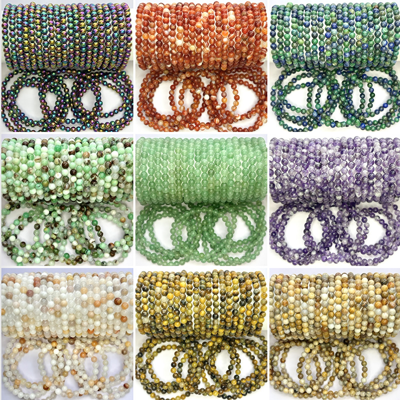 6mm beaded bracelets