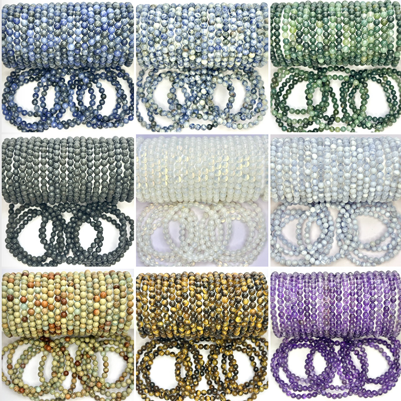 6mm beaded bracelets