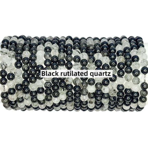 Black Rutilated Quartz Bracelets