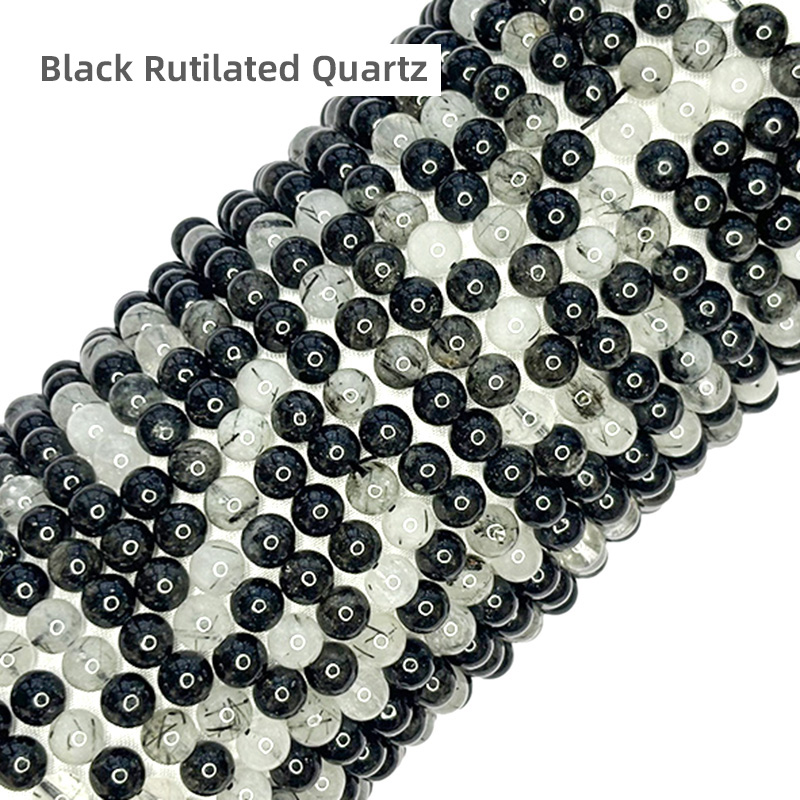 Black Rutilated Quartz Bracelets