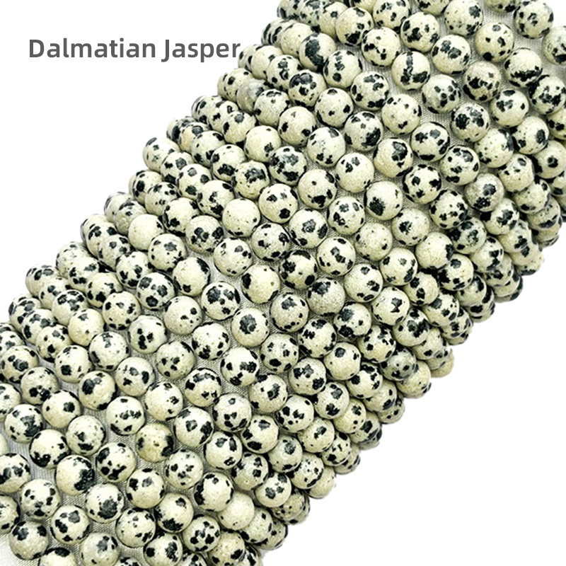 Dalmatian jasper bracelets