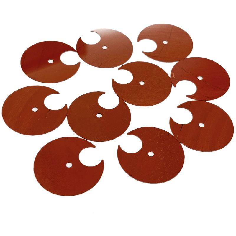 Red jasper watch dials