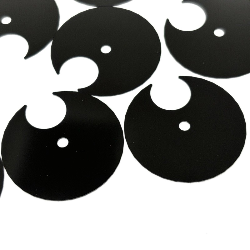 Black onyx watch dials watch parts