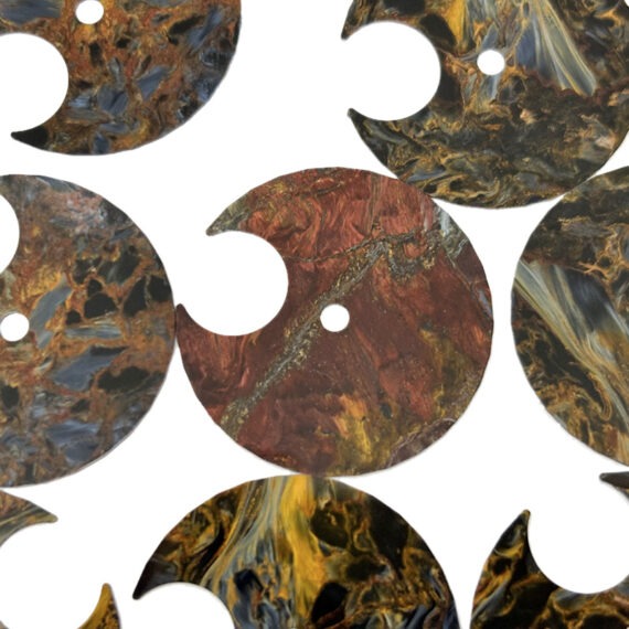 Pietersite watch dials