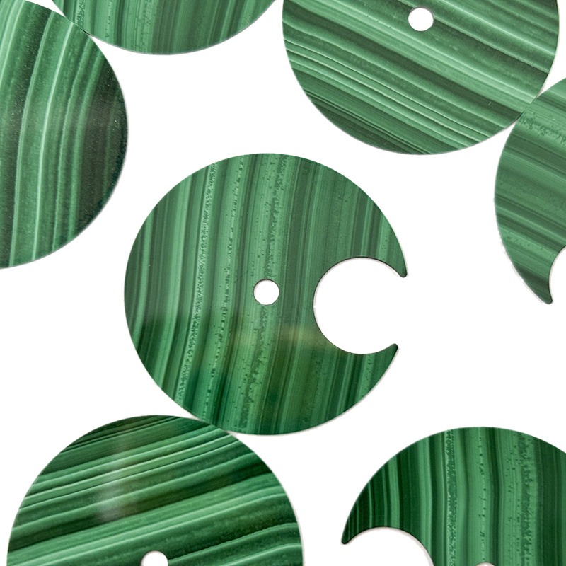 Malachite watch dials