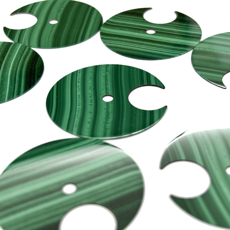 Malachite watch dials