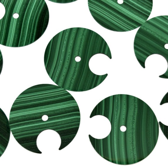 Malachite watch dials