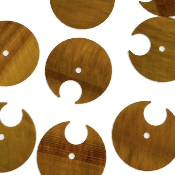 Tiger eye watch dials