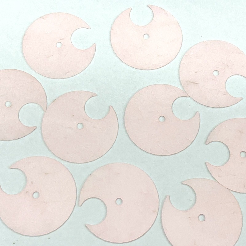 Rose quartz watch dials