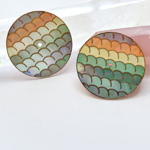 Rainbow Color Stone watch dials