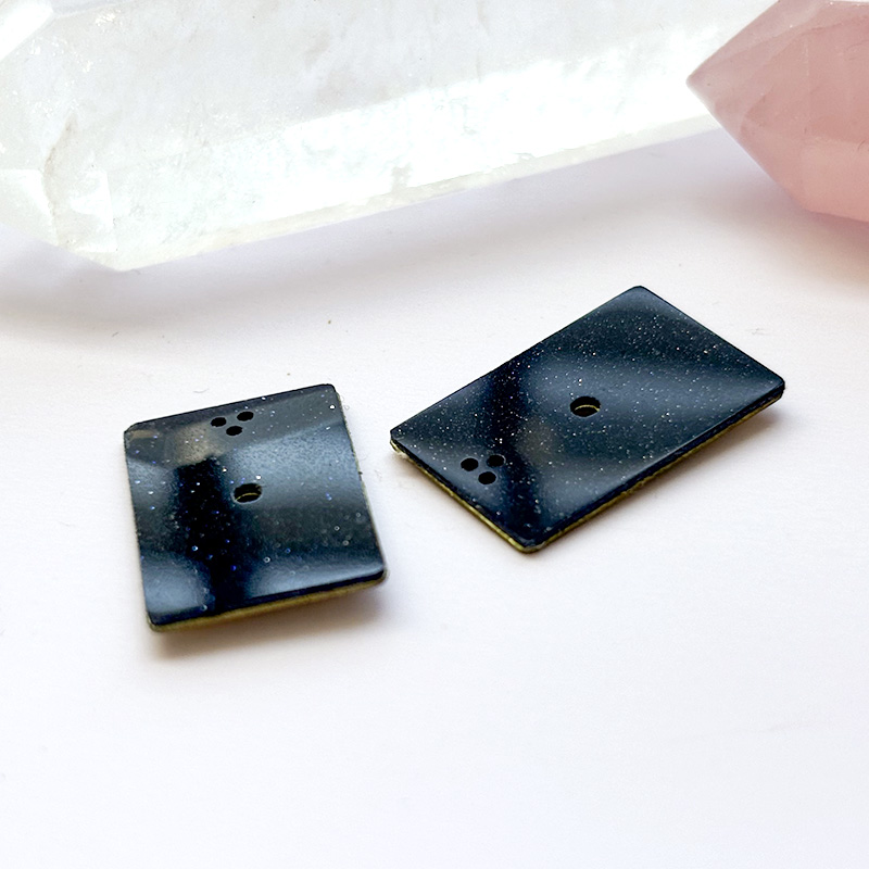 Blue sandstone watch dials rectangular shaped watch dials