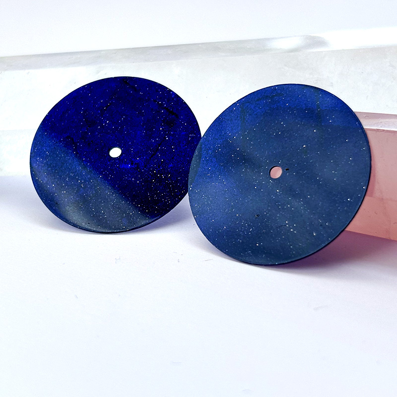 Blue sandstone watch dials