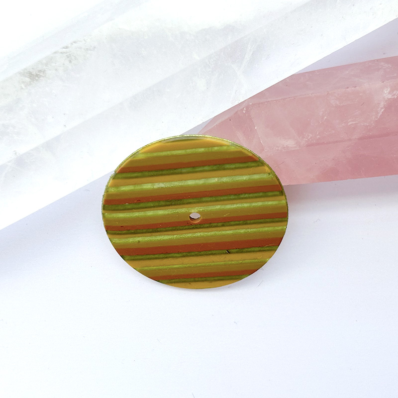 Mixed color stone dials for watch making