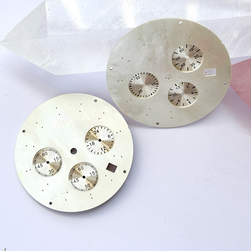 3 holes shell watch dials
