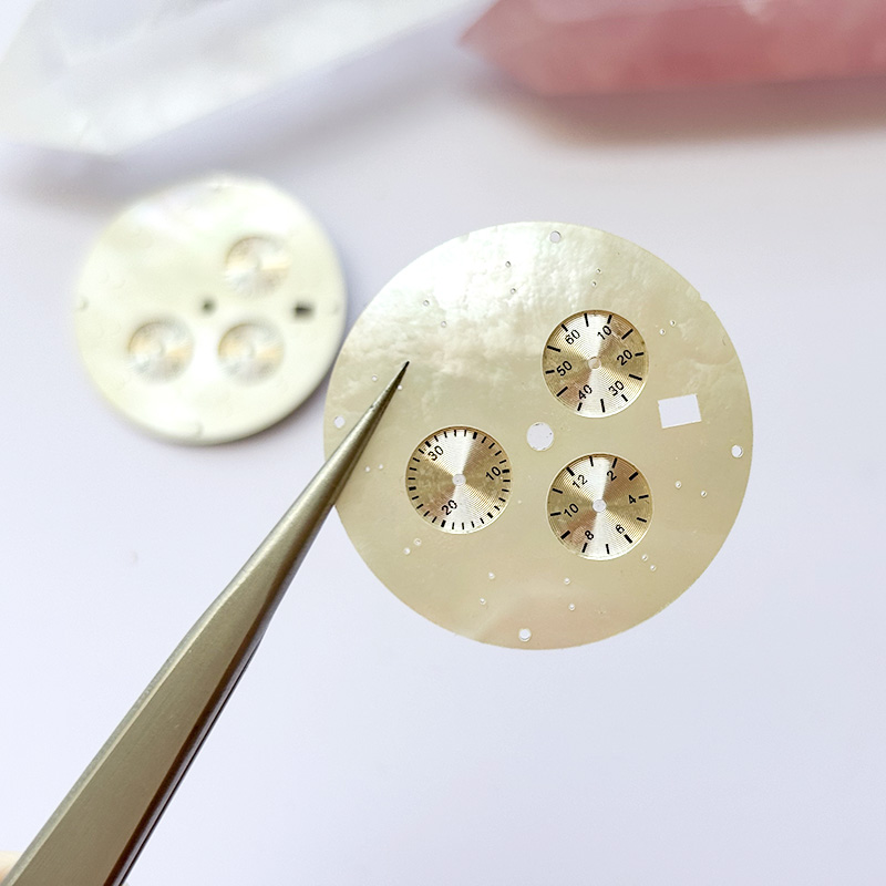 3 holes shell watch dials