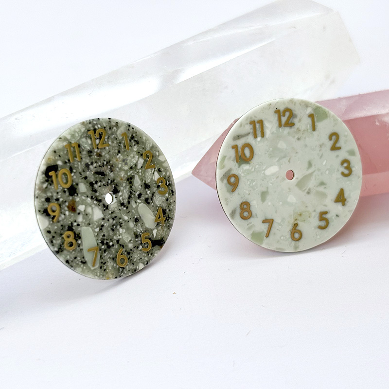 Marble watch dials
