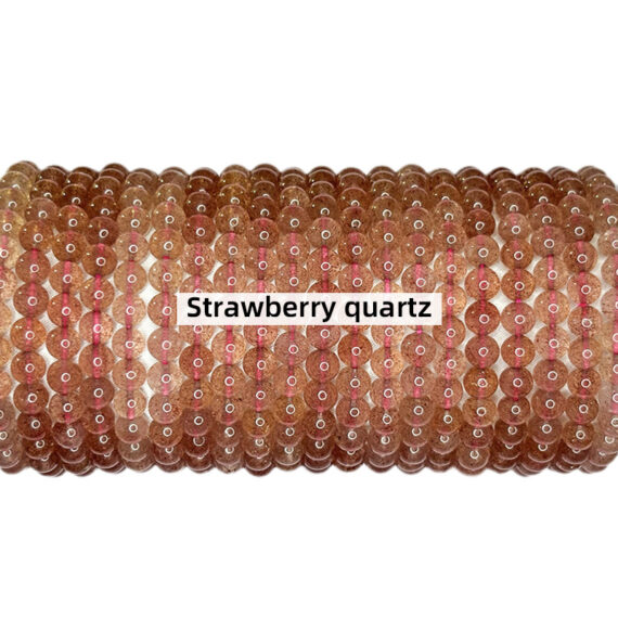 Strawberry quartz bracelets