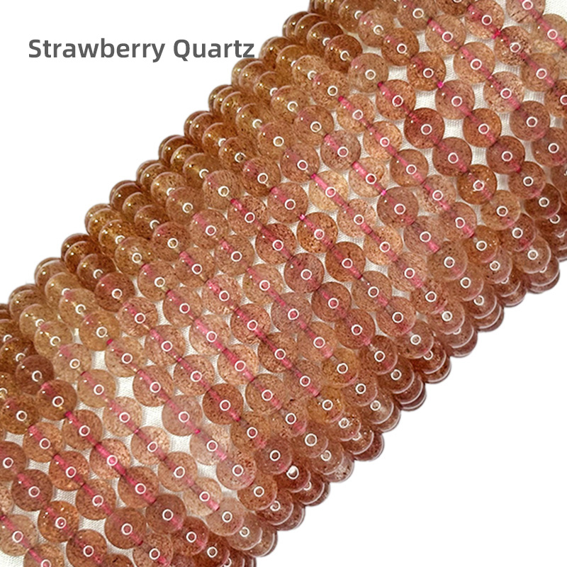 Strawberry quartz bracelets