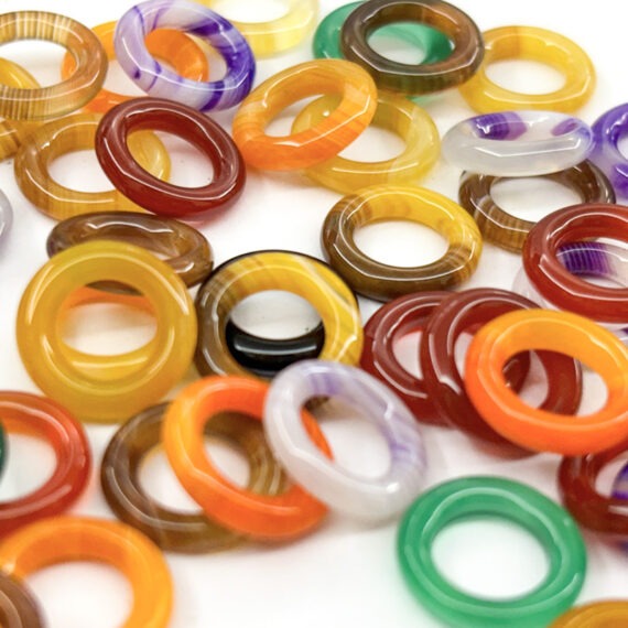 agate rings (6)