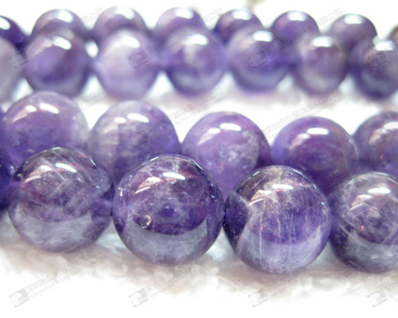 10mm Natural amethyst round beads for jewelry making