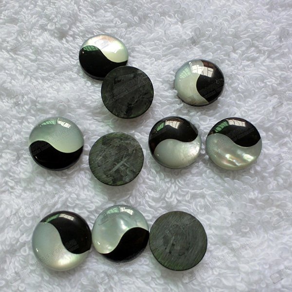 Natural semi precious stone mosaic cabochon