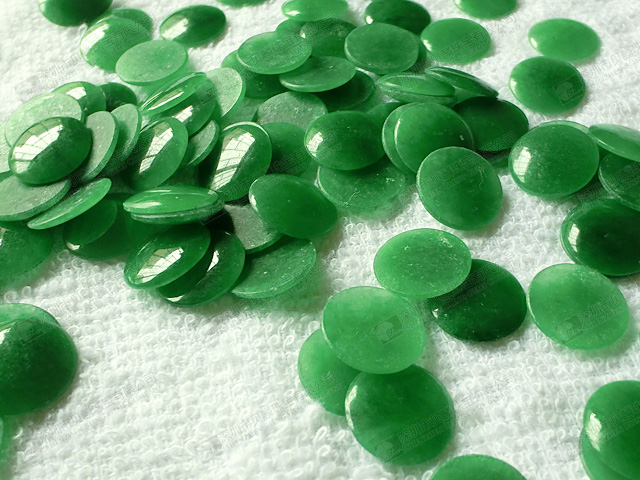 natural semi precious stone cabochon natual jade for jewelry