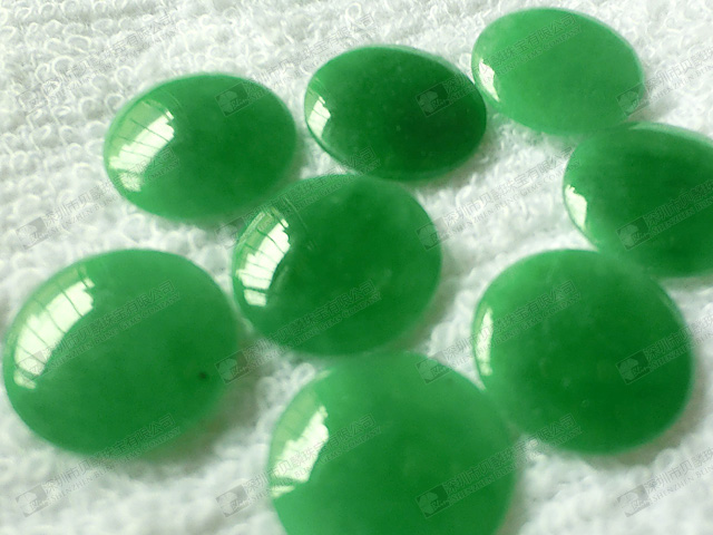 semi precious stone jewelry dyed jade cabochon on sale