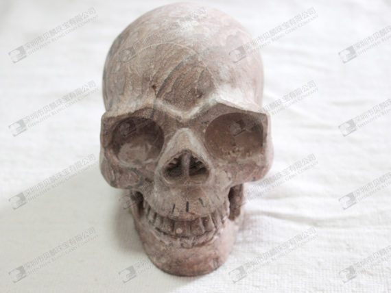 Plum blossom stone skull