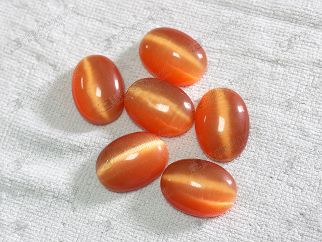 Wholesale gemstone cat's eye stone cabochons 22x30mm