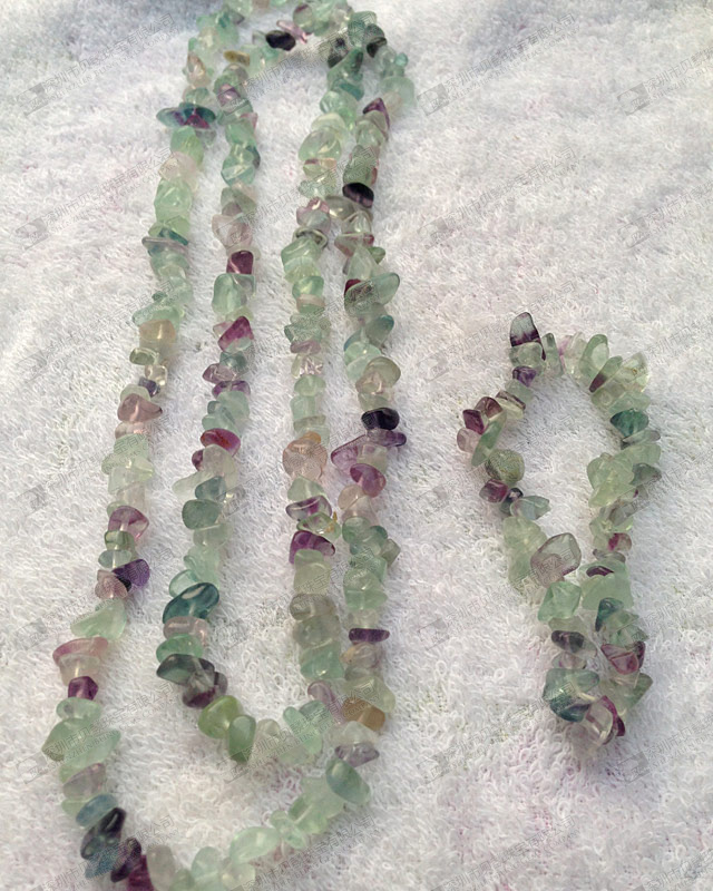Hot sale gemstone beaded necklace,fluorite necklace