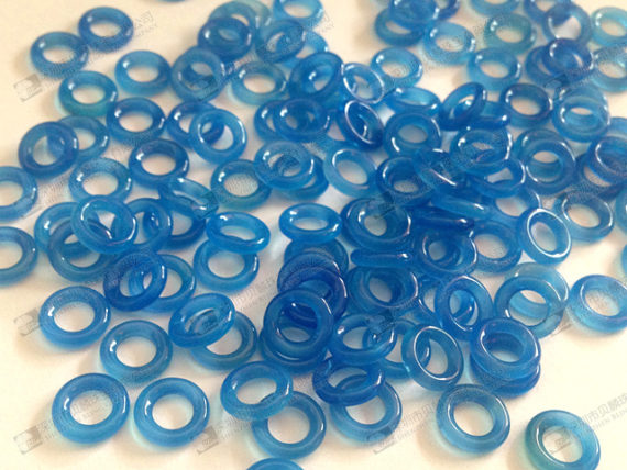 Blue agate rings,fishing rod guide rings蓝玛瑙圈，鱼竿导线环 (11)