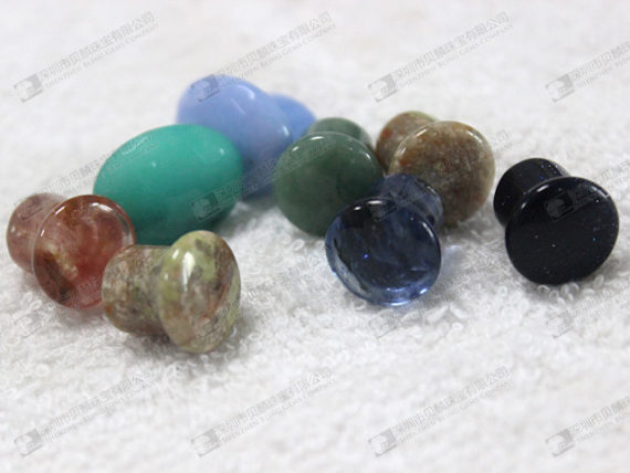 Body jewelry stone ear plugs 寶石耳塞