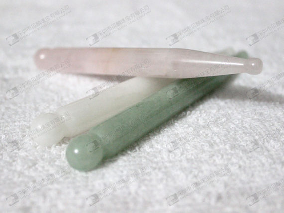 Natural gemstone massage stickes/石頭按摩棒