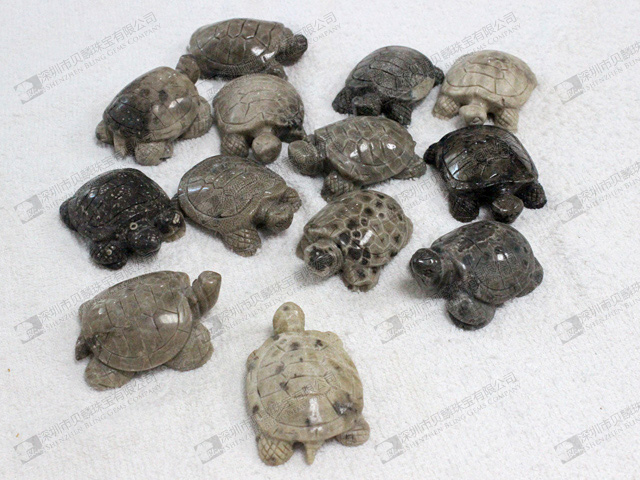 Gemstone feng shui turtles,turtle sculptures 烏龜擺件