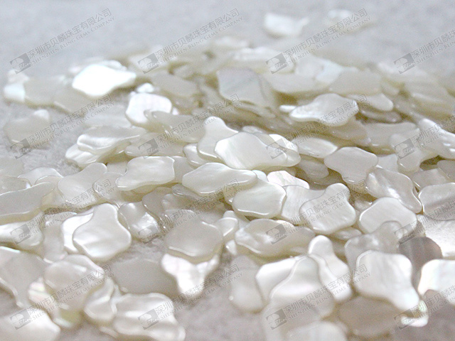 Mother of pearl slices,special cut for jewelry setting 10x15mm 白貝