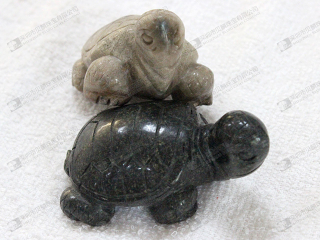 Semi precious stone sculptures,gemstone feng shui turtles 50mm 烏龜雕刻