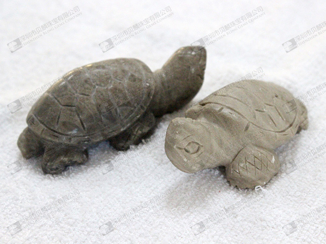 Semi precious stone sculptures,gemstone feng shui turtles 50mm 烏龜雕刻