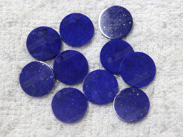 A quality lapis lazuli round discs for dials