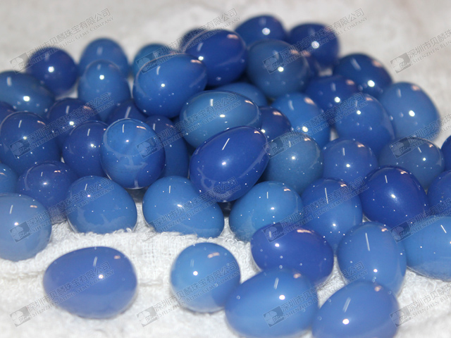 In stock!Lovely gemstone eggs,dark blue agate eggs 藍瑪瑙雞蛋