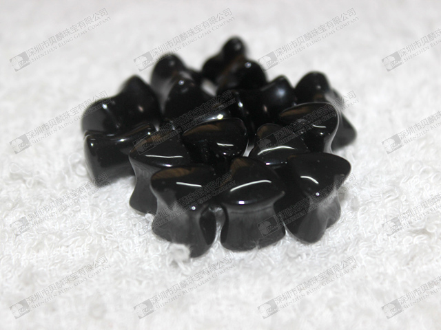 Body piercing wholesale,natural black onyx stone ear plugs,heart ear plugs 黑瑪耳塞