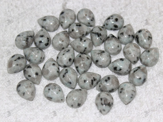 Cheap gemstone loose beads,stone pear cabochon