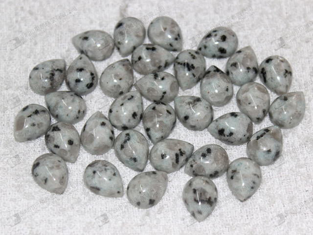 Cheap gemstone loose beads,stone pear cabochon