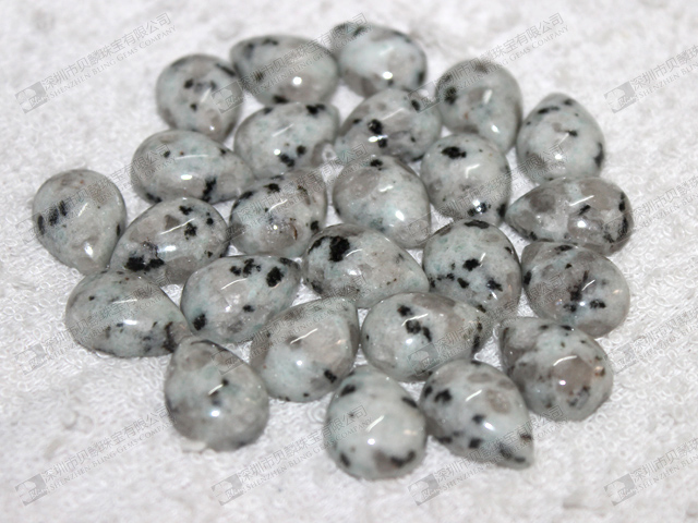 Cheap gemstone loose beads,stone pear cabochon
