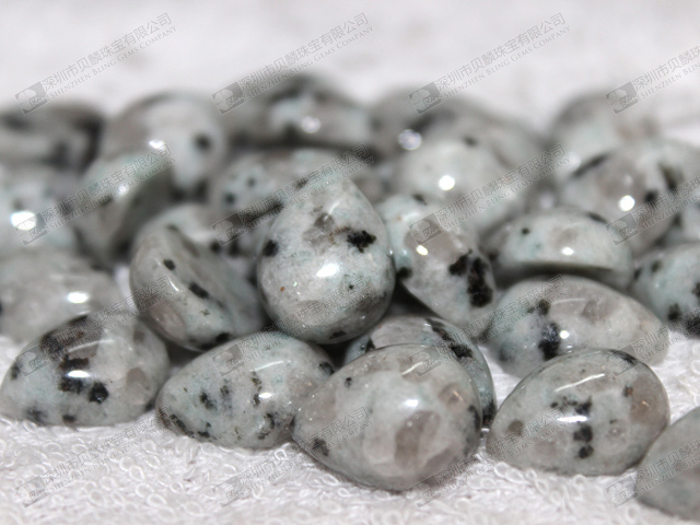 Cheap gemstone loose beads,stone pear cabochon