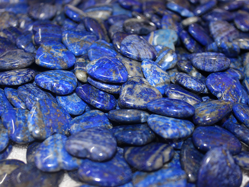 Lapis lazuli heart beads 心形