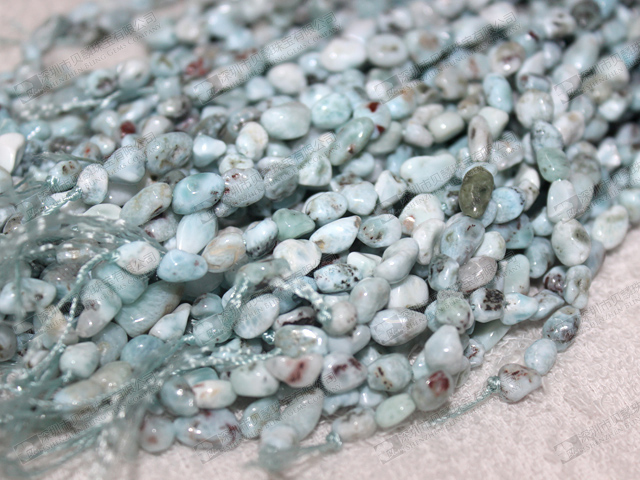 Larimar Chip beads