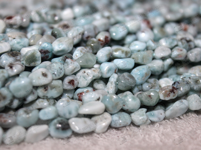 Larimar Chip beads