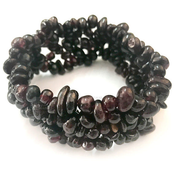 Garnet beaded bracelet,fashion natural stone bracelets